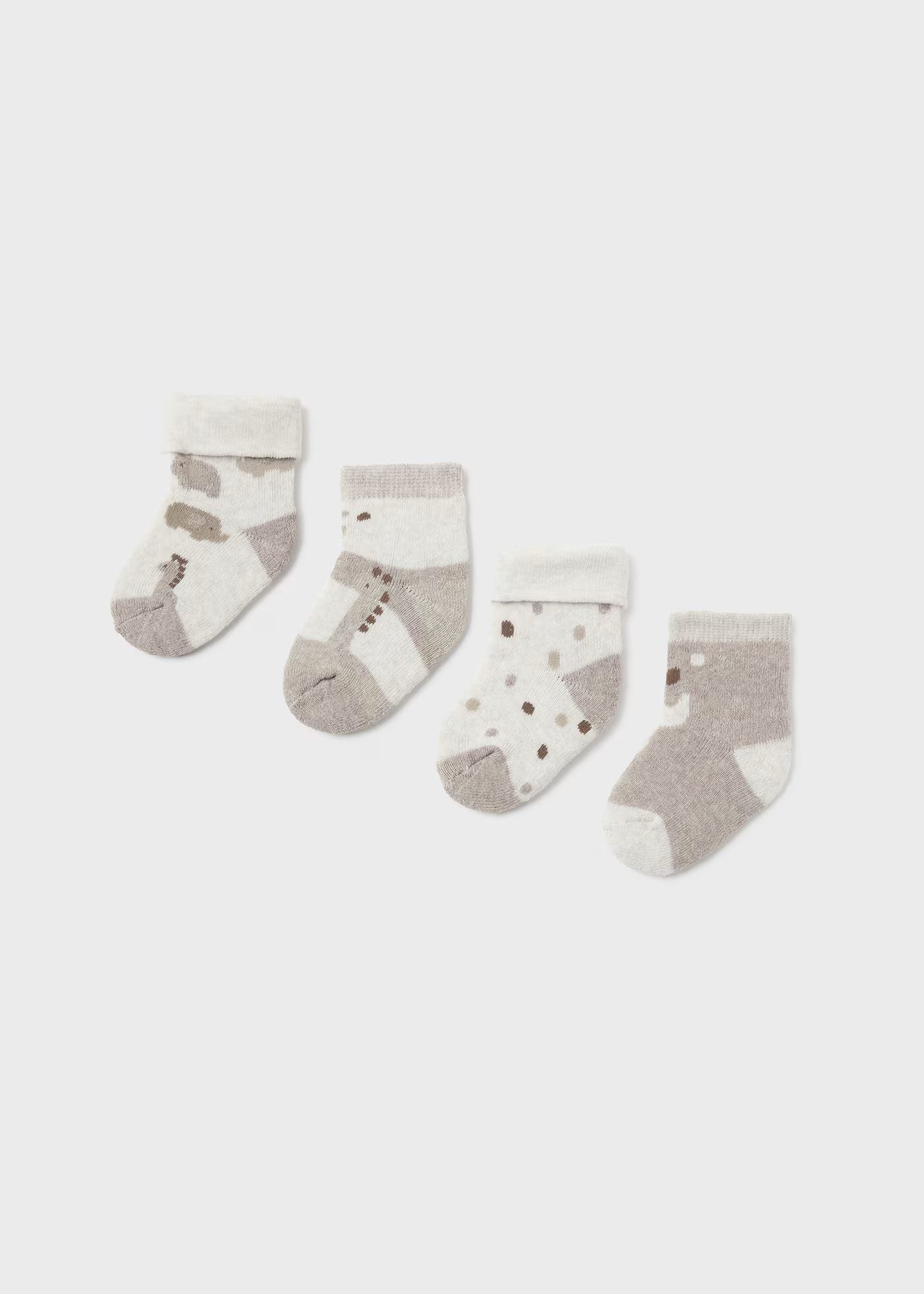 Set 4 calcetines animalitos