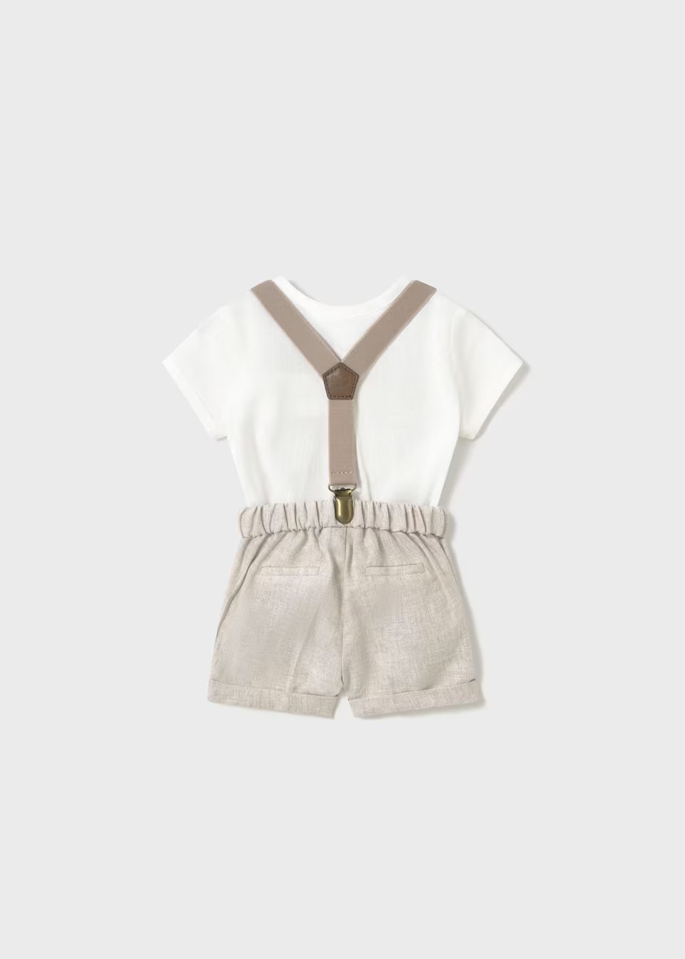 Conjunto short tirantes y camisa