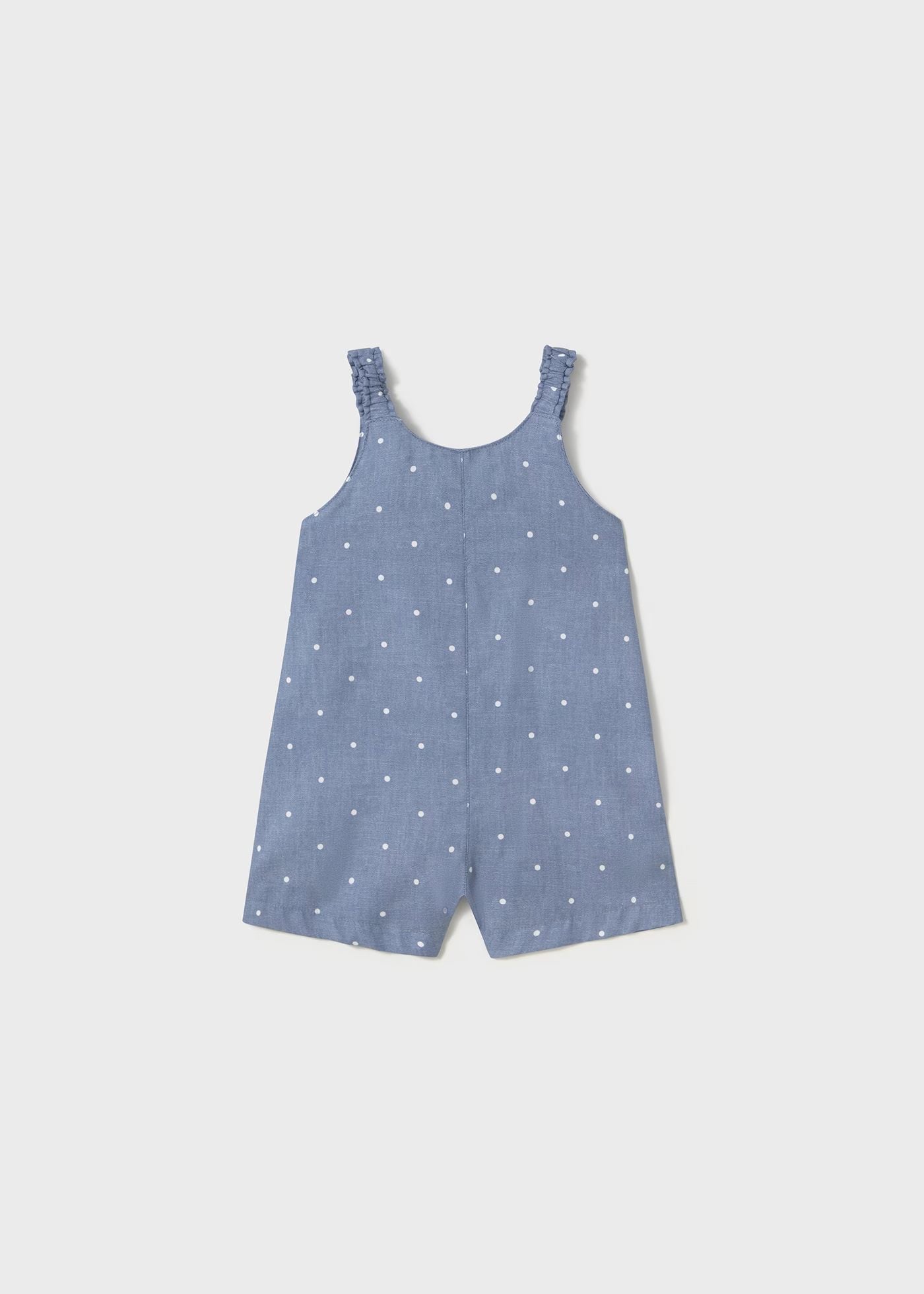 Overol corto estampado