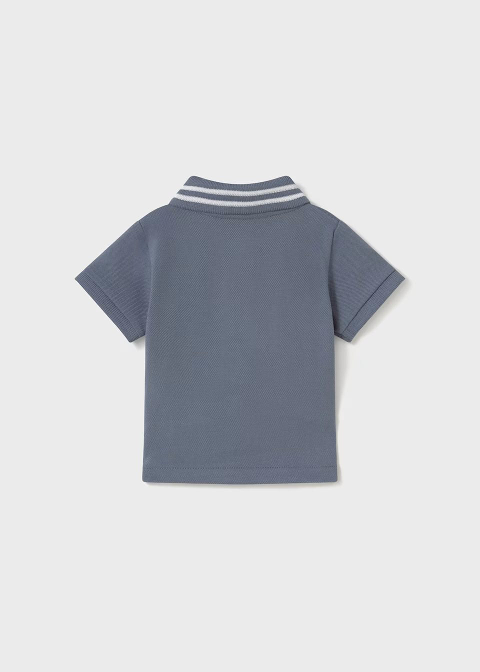Polo cuello de rayas