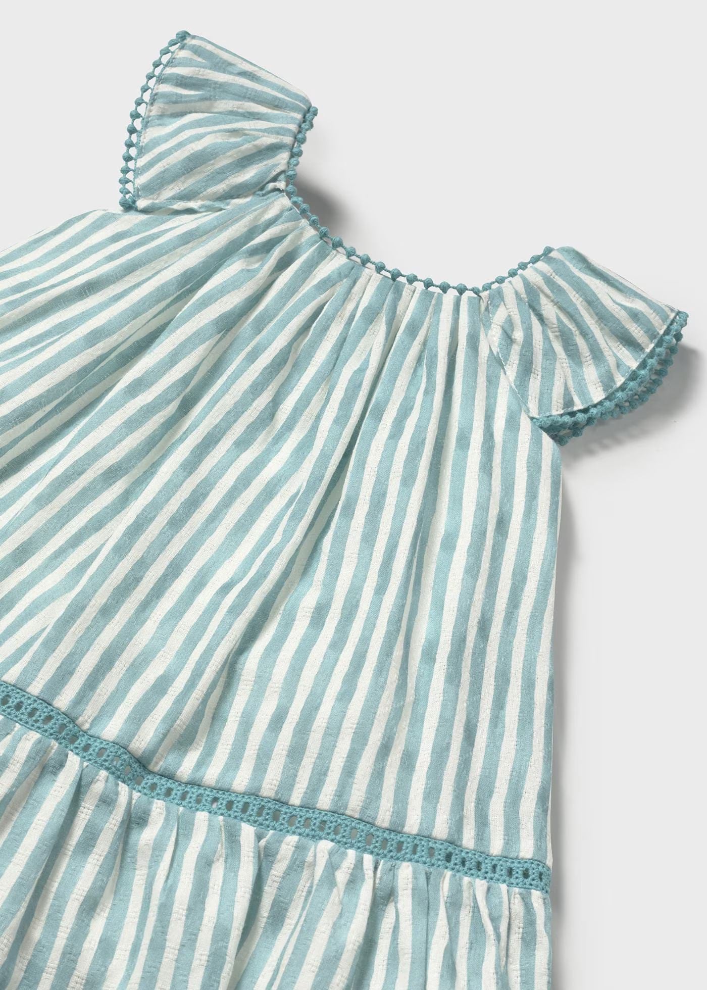 Vestido estampado rayas