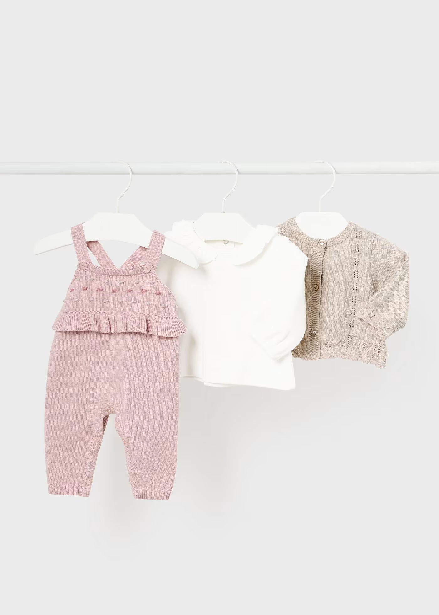 Conjunto tejido 3 piezas