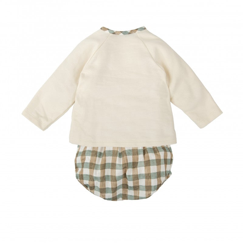 Conjunto cuadros con cubrepañal