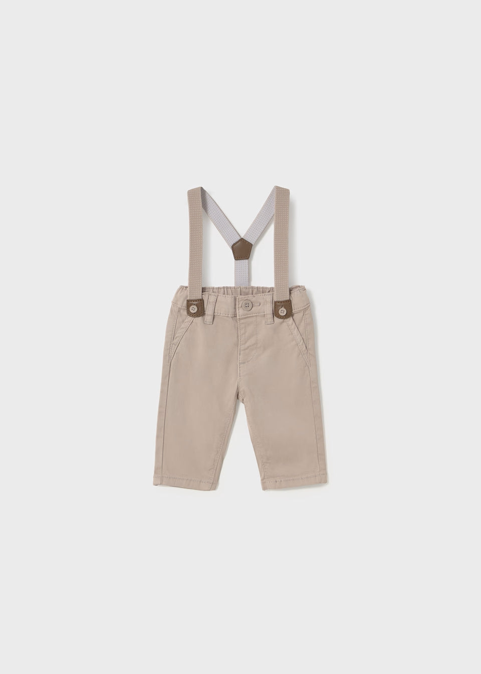 Pantalon largo con tirantes