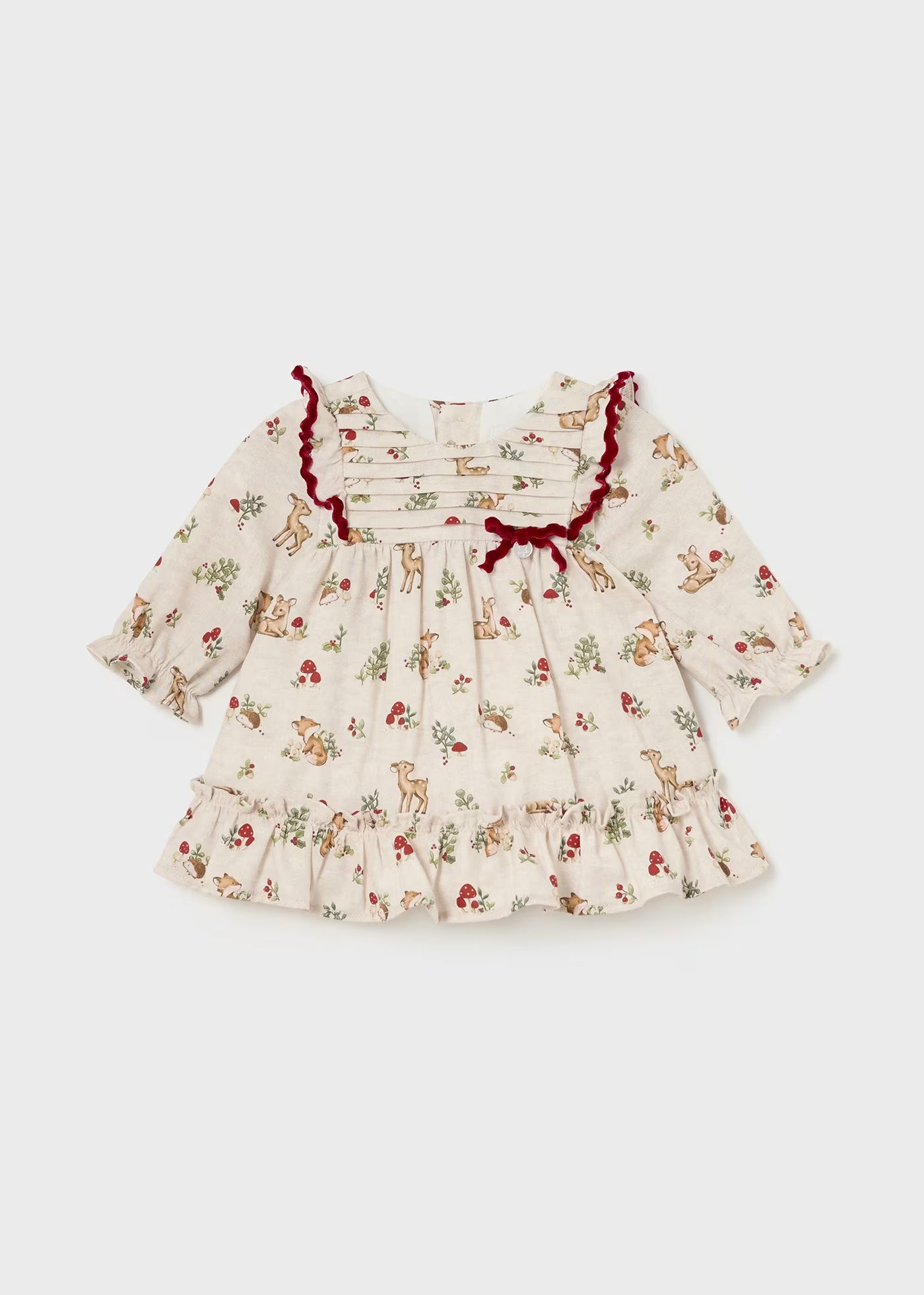 Vestido estampado renos