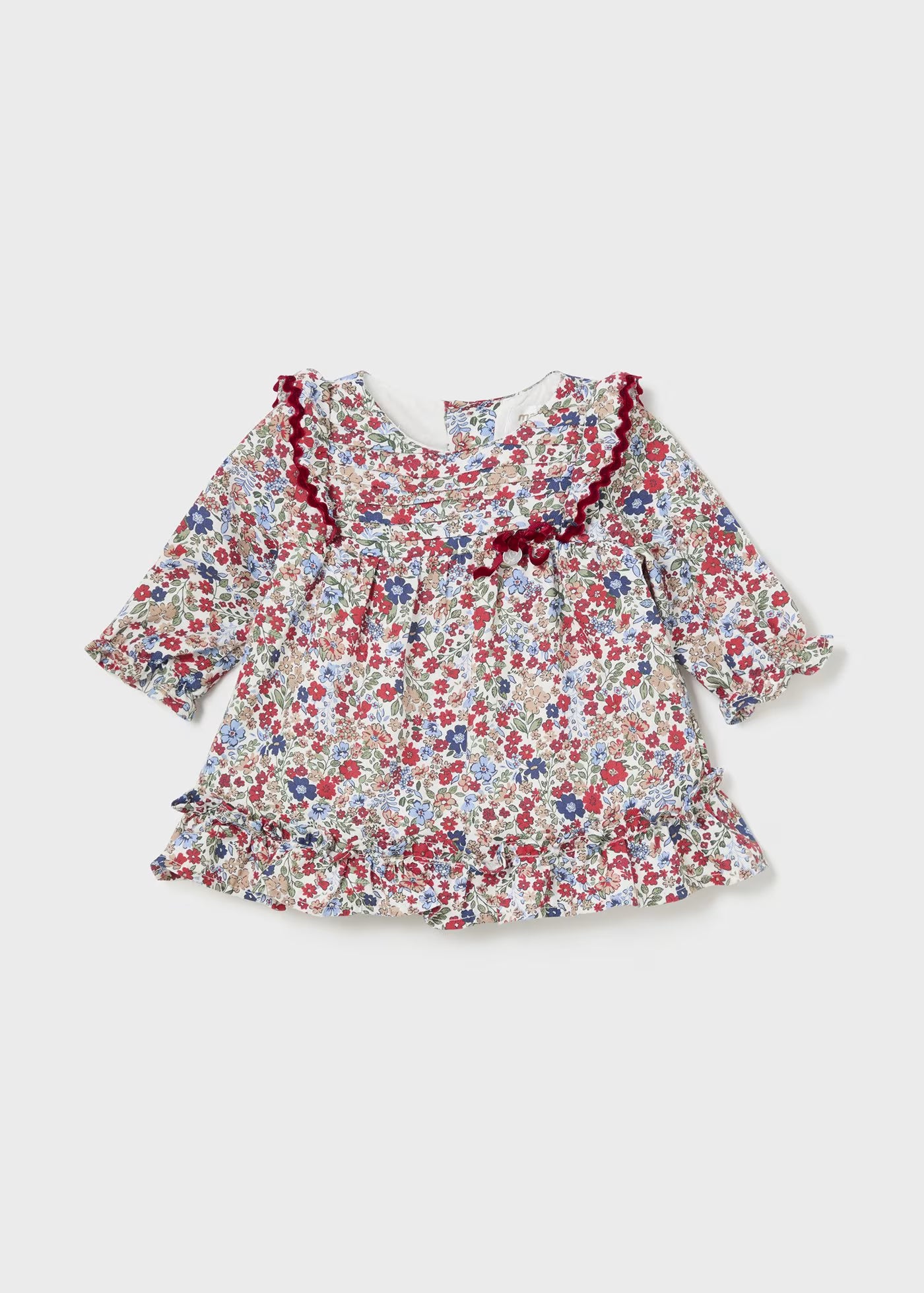 Vestido estampado olanes