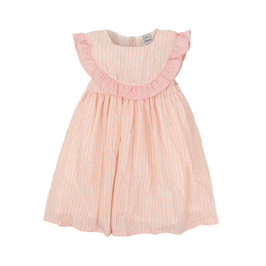 Vestido sin magas olán