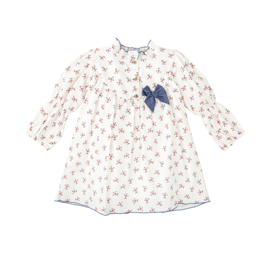 Vestido moño terciopelo