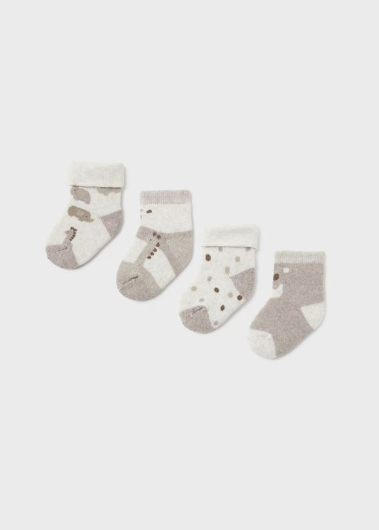 Set 4 calcetines animalitos
