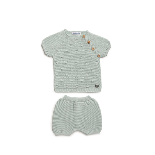 Conjunto 2 piezas botones con short