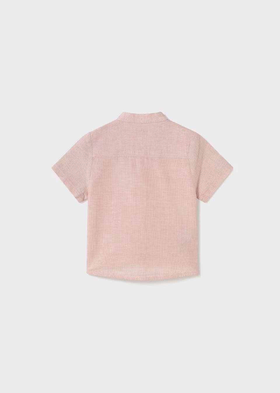 Camisa cuello mao con lino