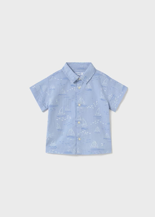 Camisa estampada barcos