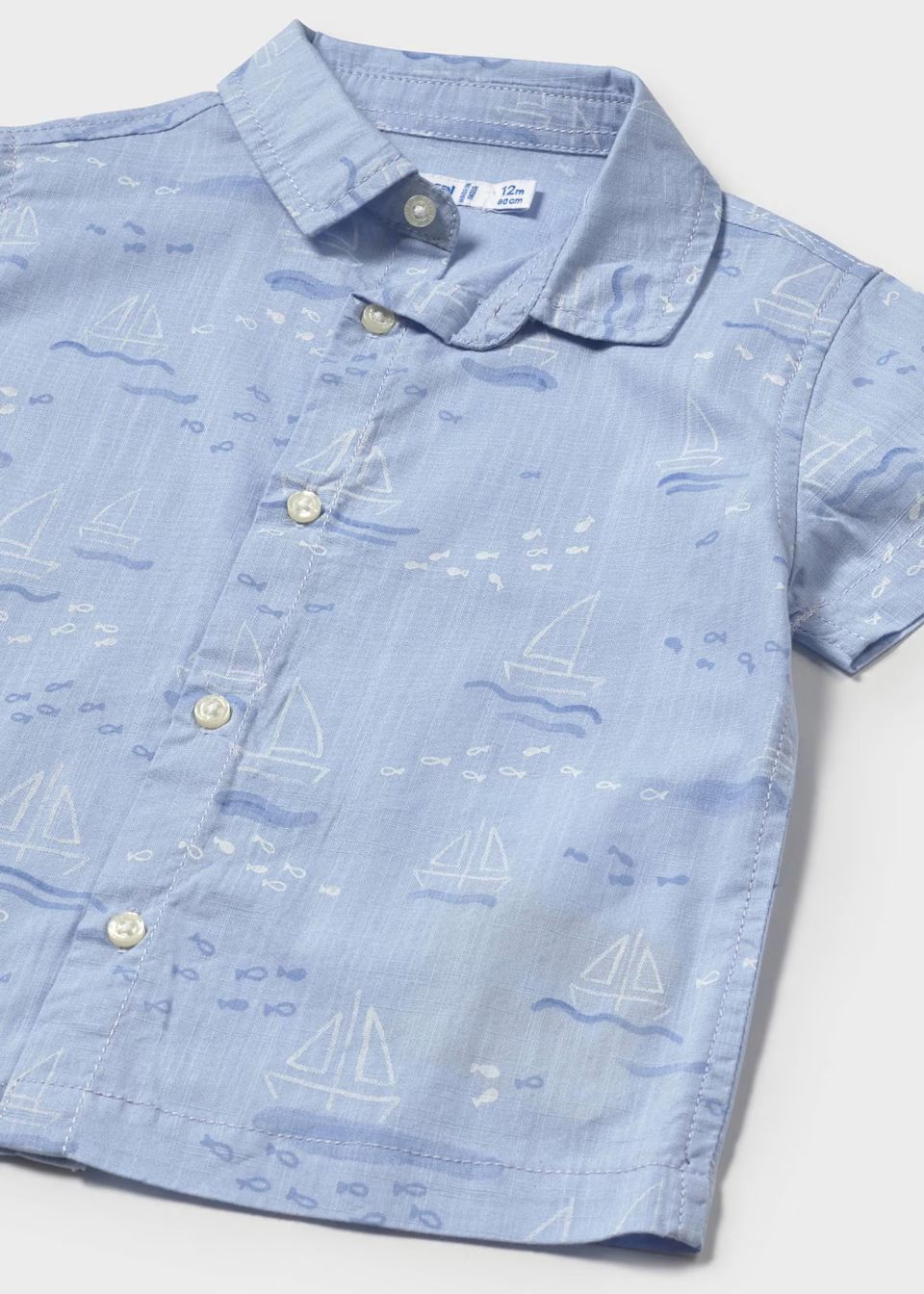 Camisa estampada barcos
