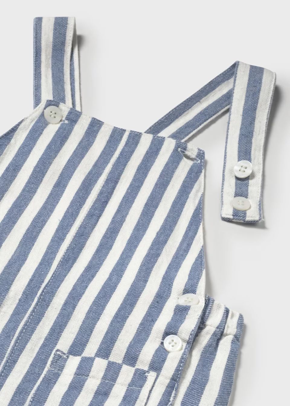 Peto rayas con body polo