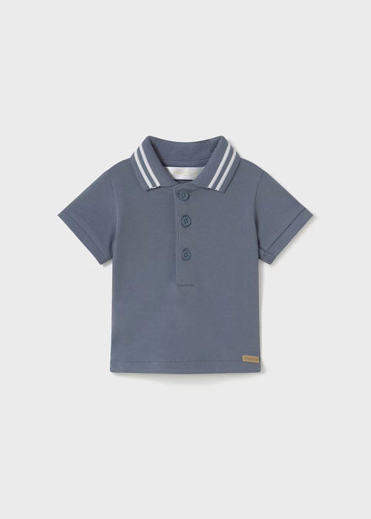 Polo cuello de rayas