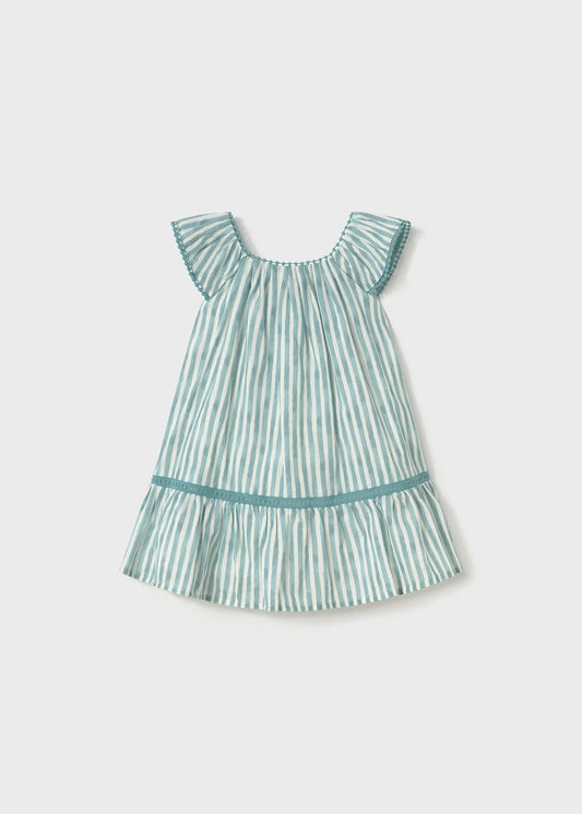 Vestido estampado rayas
