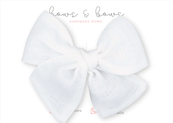 Bows & Bows - Moño clásico