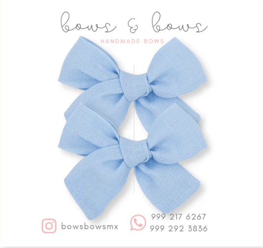 Bows & Bows - Mini moños dobles