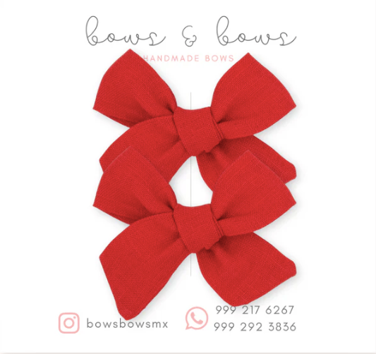 Bows & Bows - Mini moños dobles
