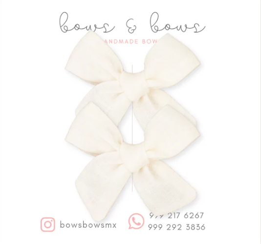 Bows & Bows - Mini moños dobles