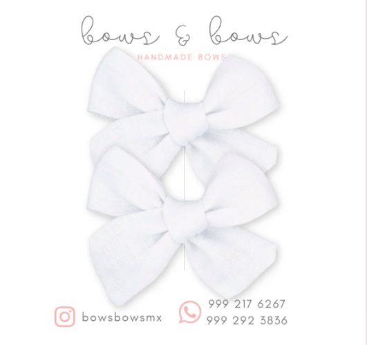 Bows & Bows - Mini moños dobles