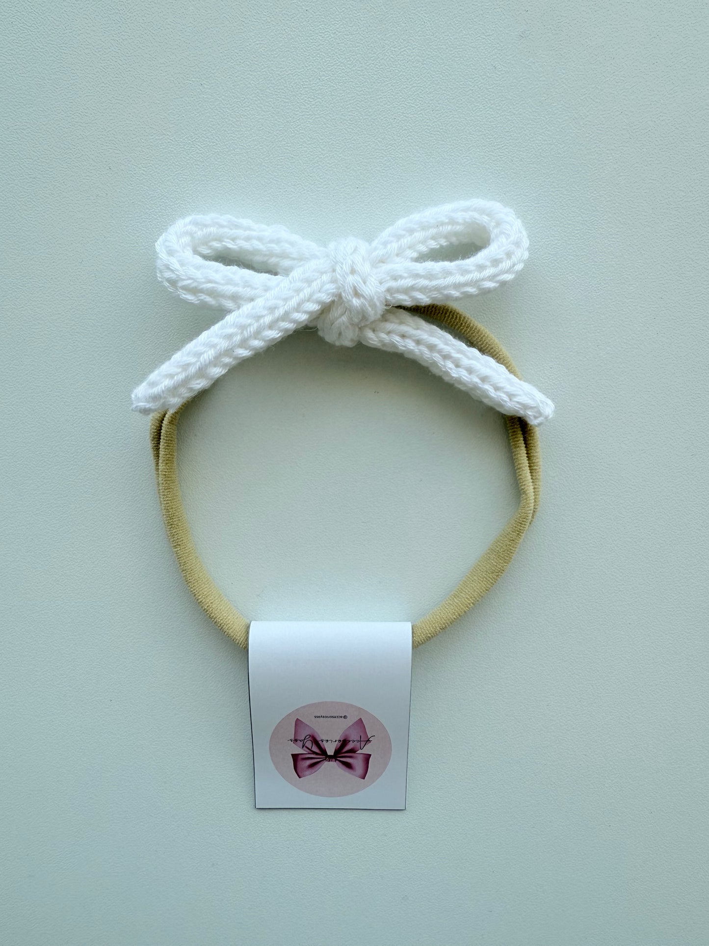 Banditas de cordón tejido tonos neutros