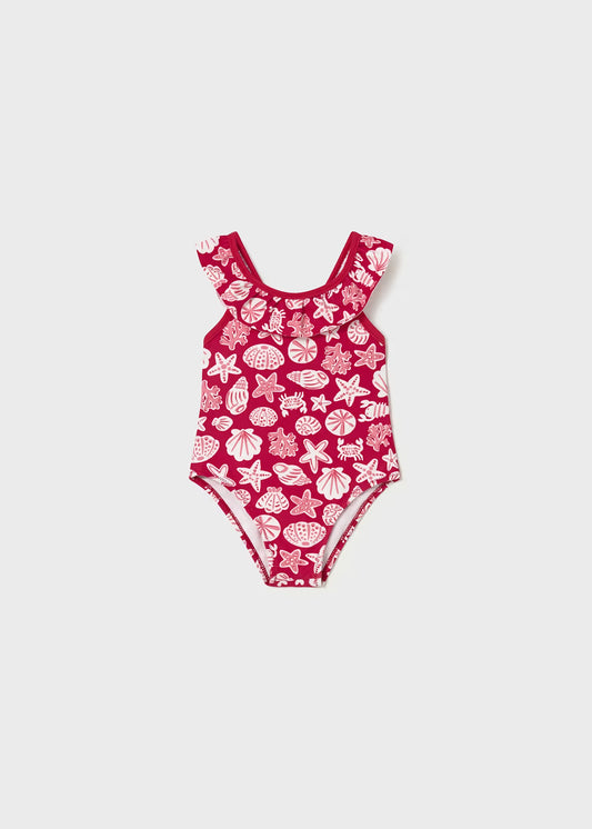 Traje de baño estampado holán