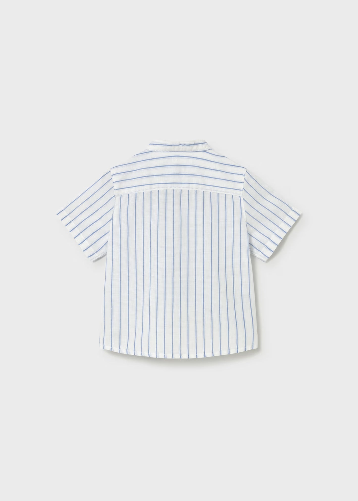 Peto con camisa rayas cuello mao