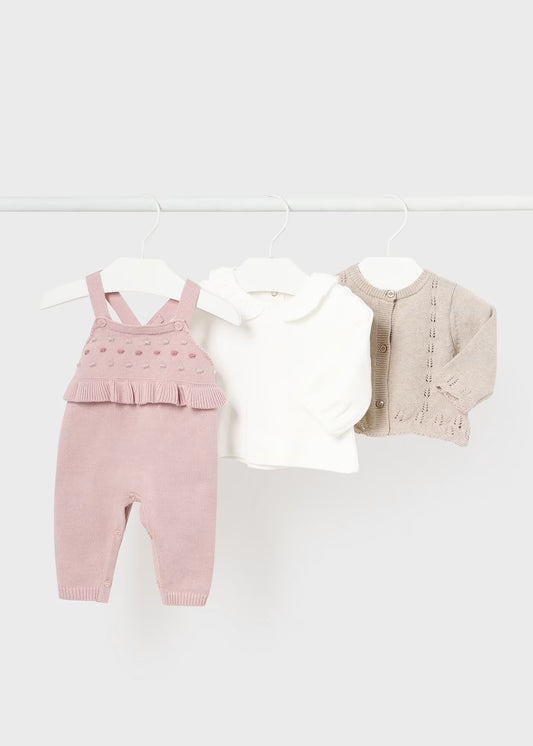 Conjunto tejido 3 piezas
