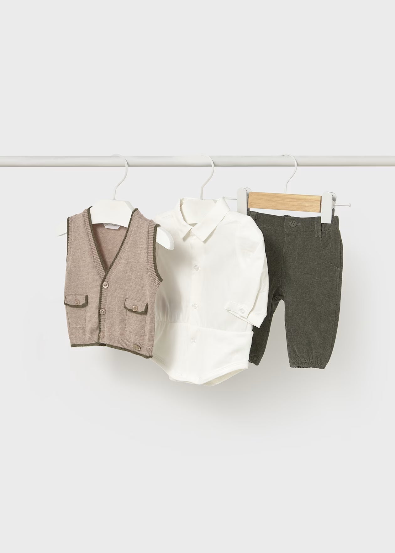 Conjunto chaleco 3 piezas