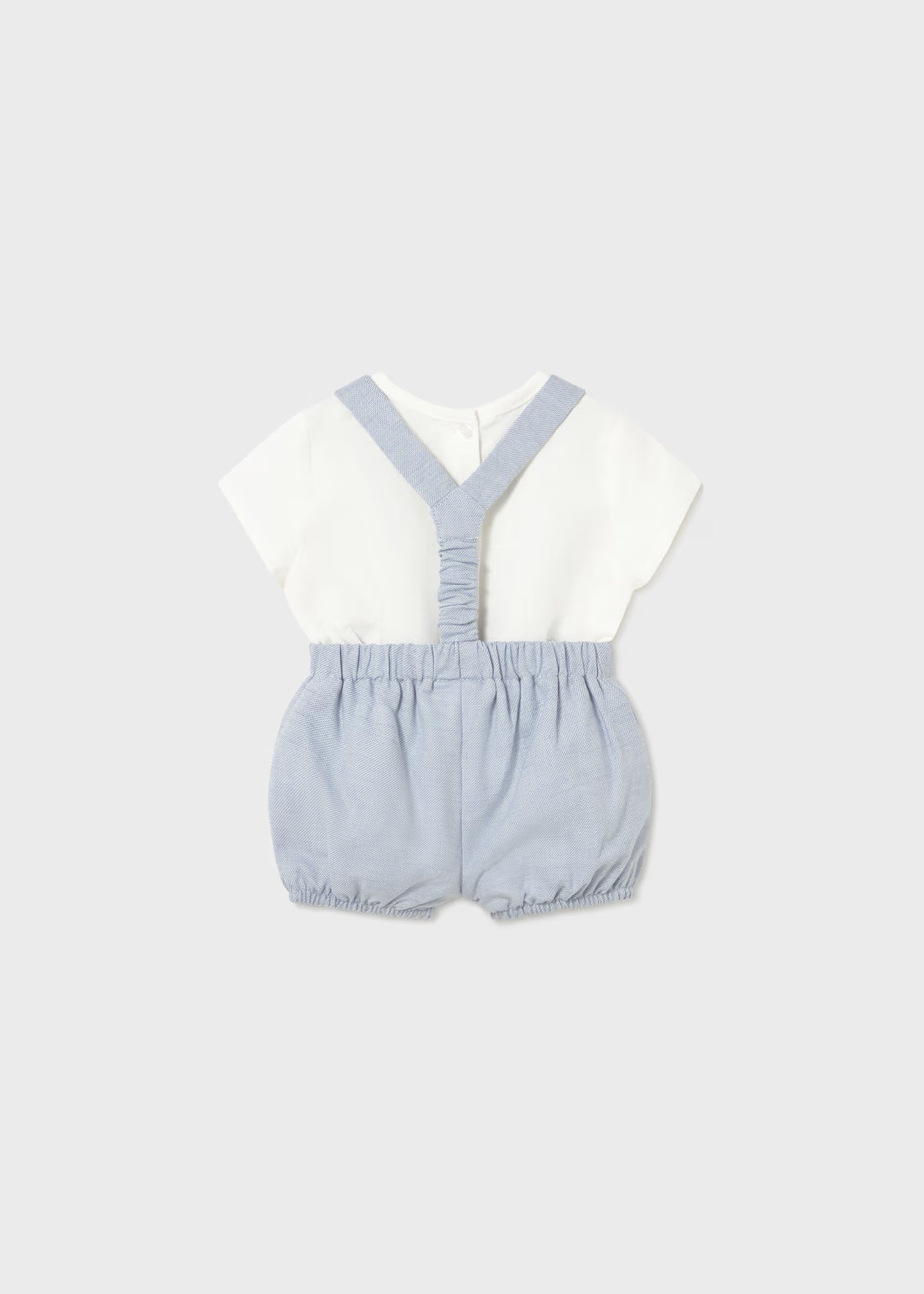 Conjunto short tirantes y camisa