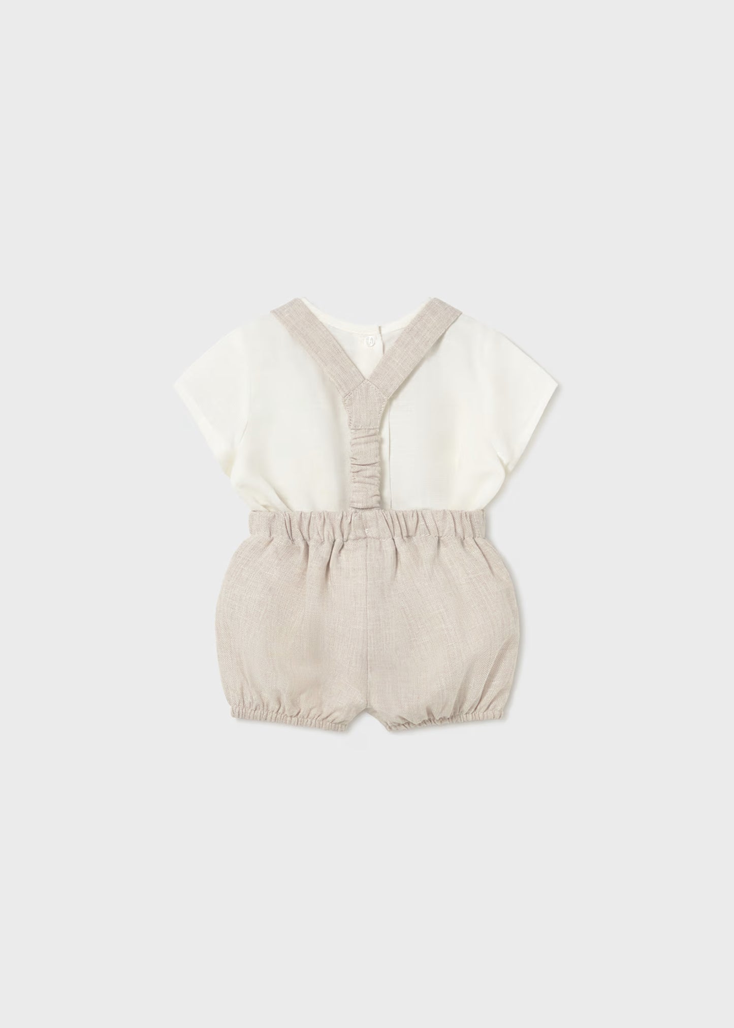 Conjunto short tirantes y camisa