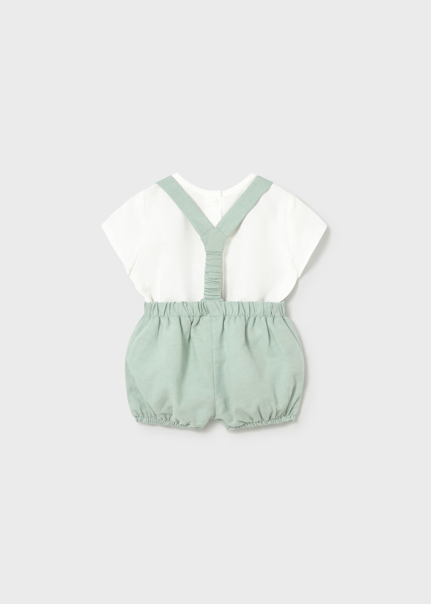 Conjunto short tirantes y camisa