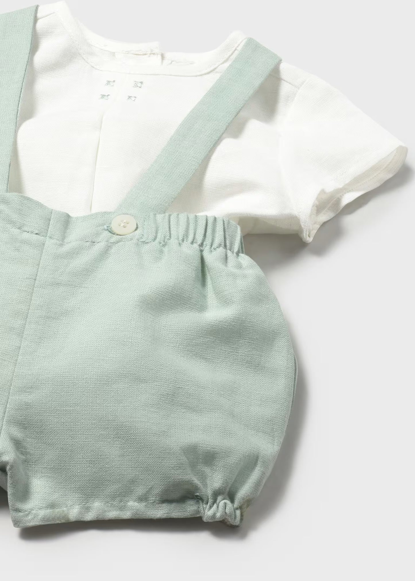 Conjunto short tirantes y camisa
