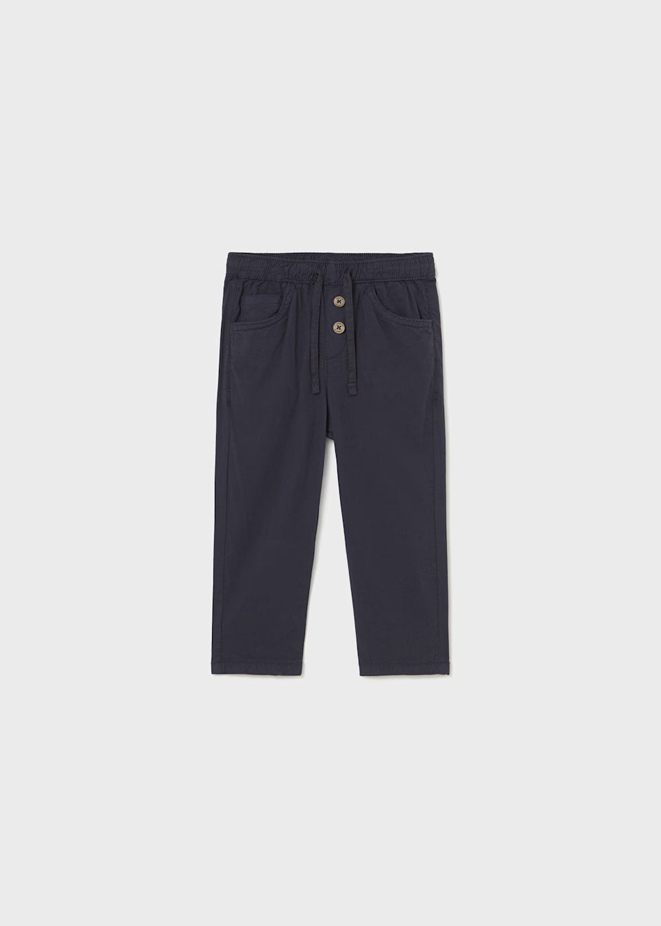 Pantalón recto con cordón ajustable