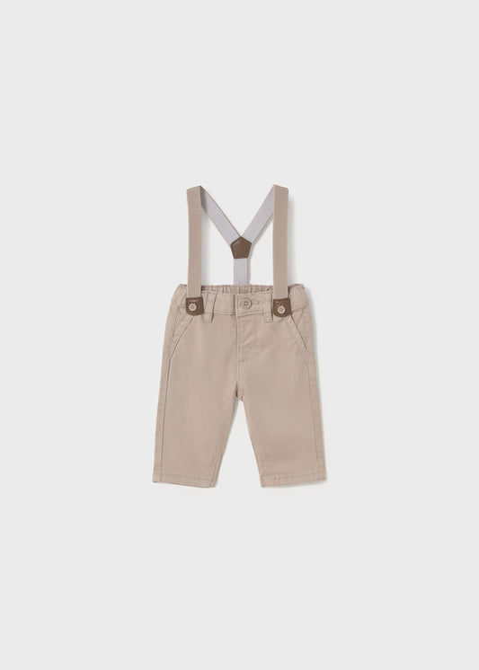 Pantalon largo con tirantes