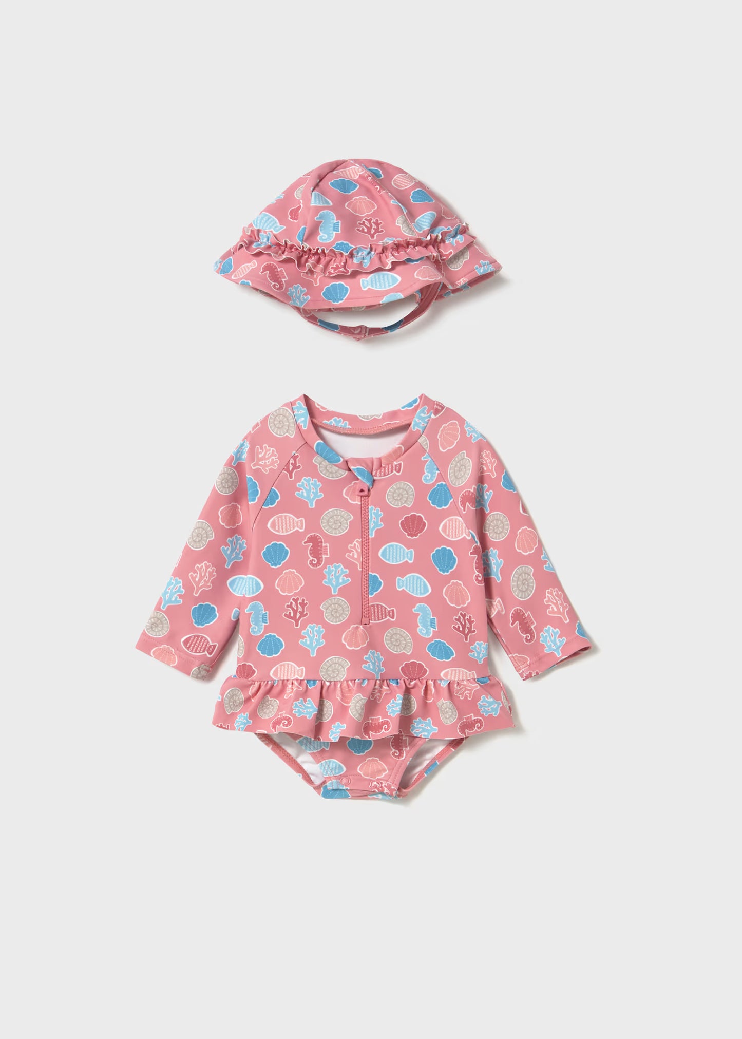 Traje de baño con gorro