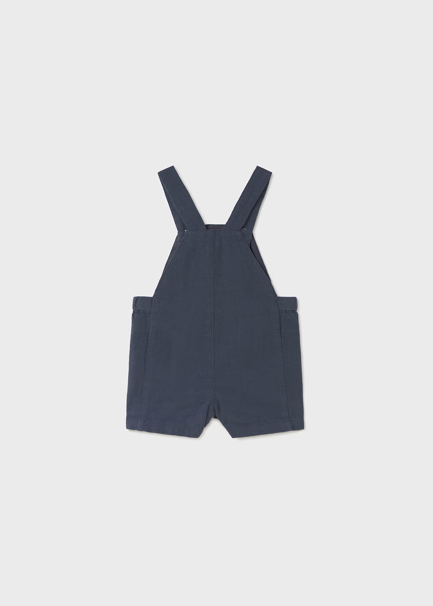 Peto con camisa rayas cuello mao