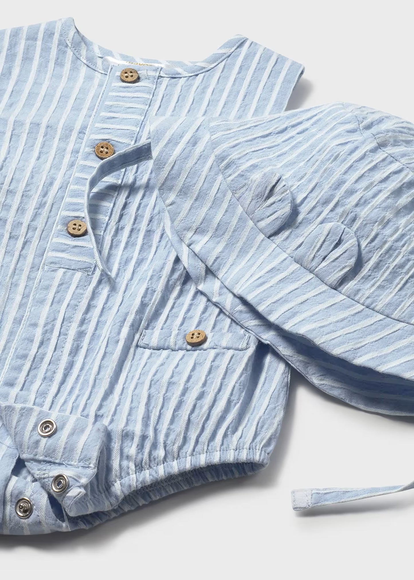 Pelele estampado con gorro