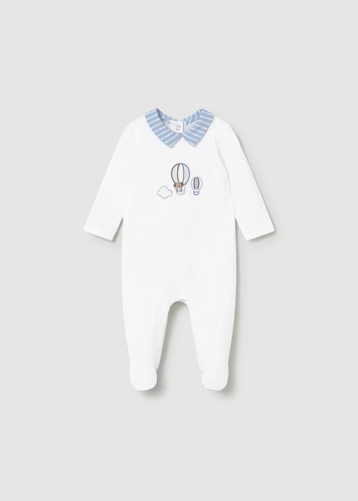Pijama globo con cuello