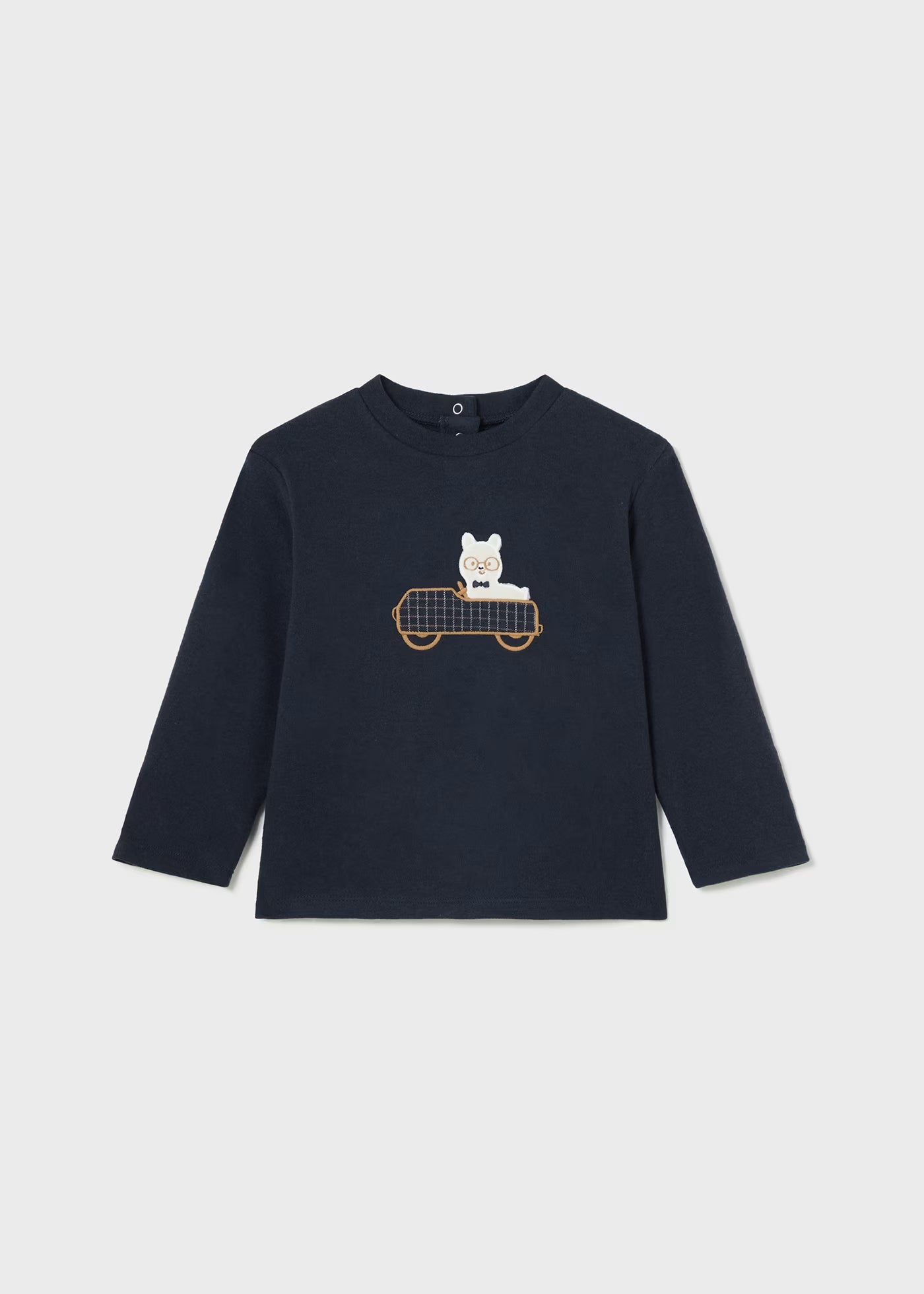 Playera alpaca con coderas