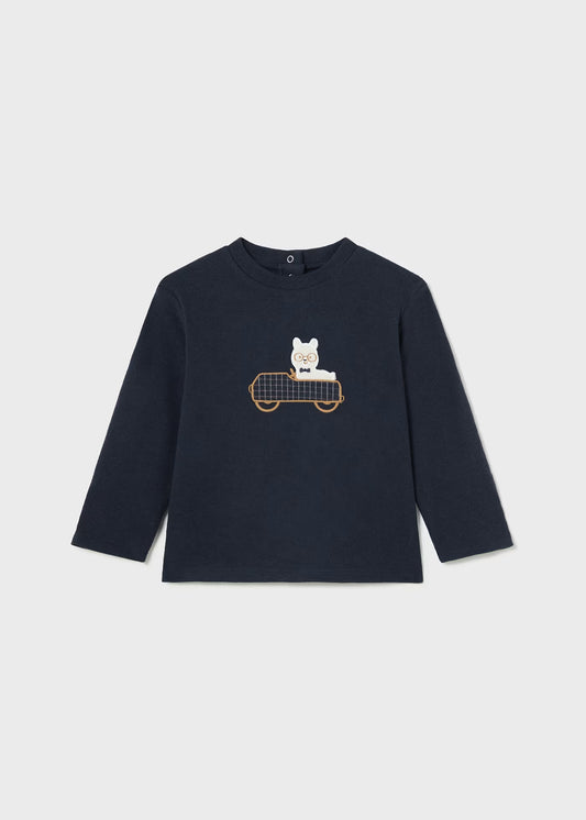 Playera alpaca con coderas
