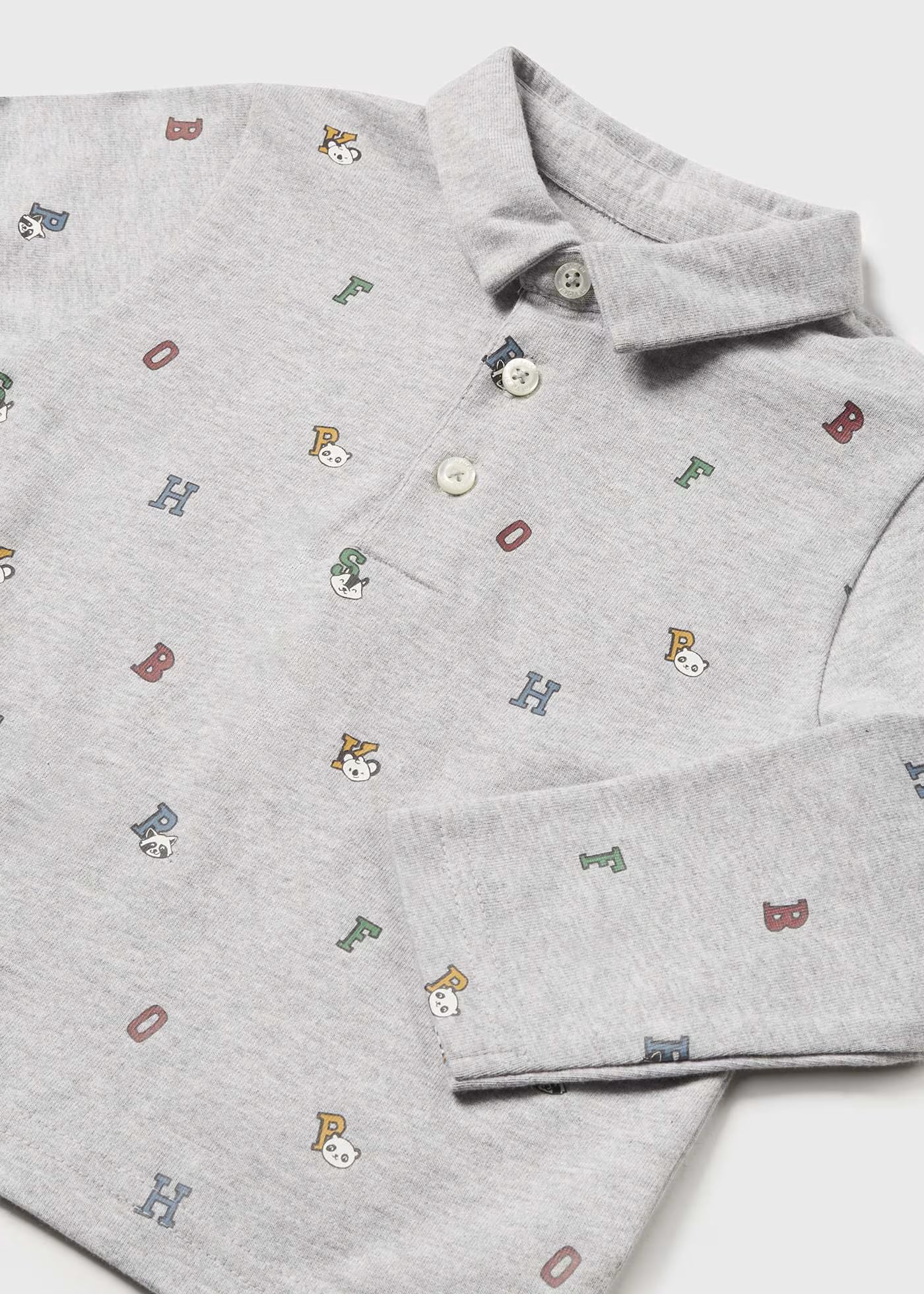 Polo estampada