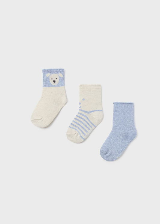 Set 3 calcetines perrito