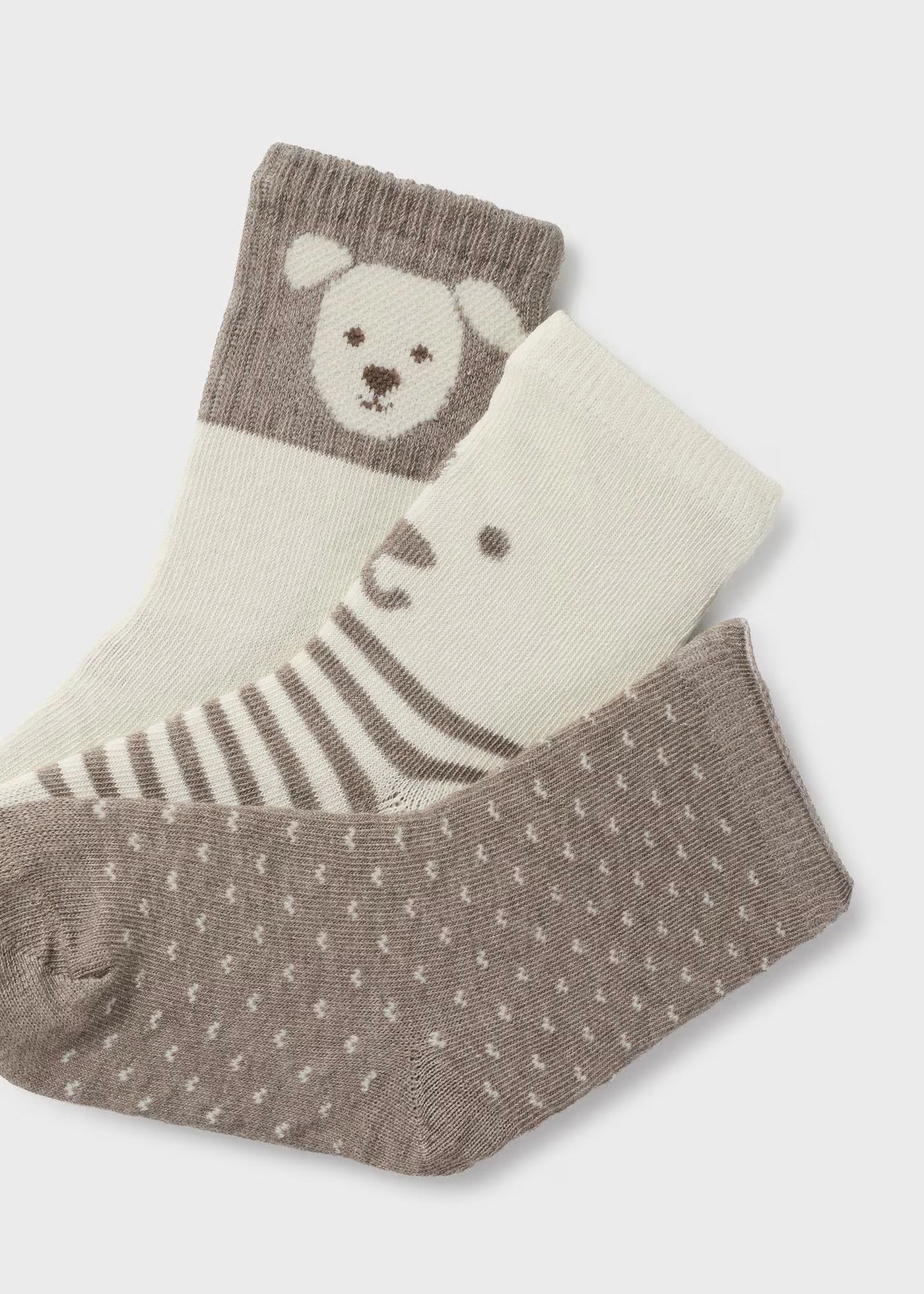 Set 3 calcetines perrito