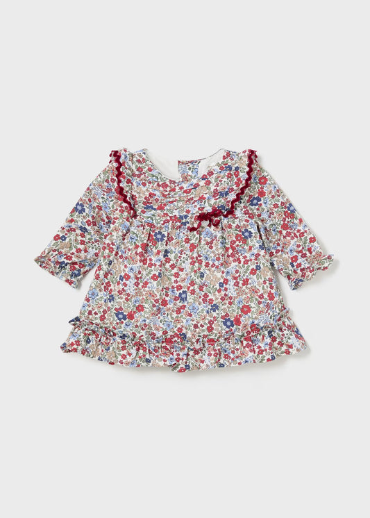 Vestido estampado olanes