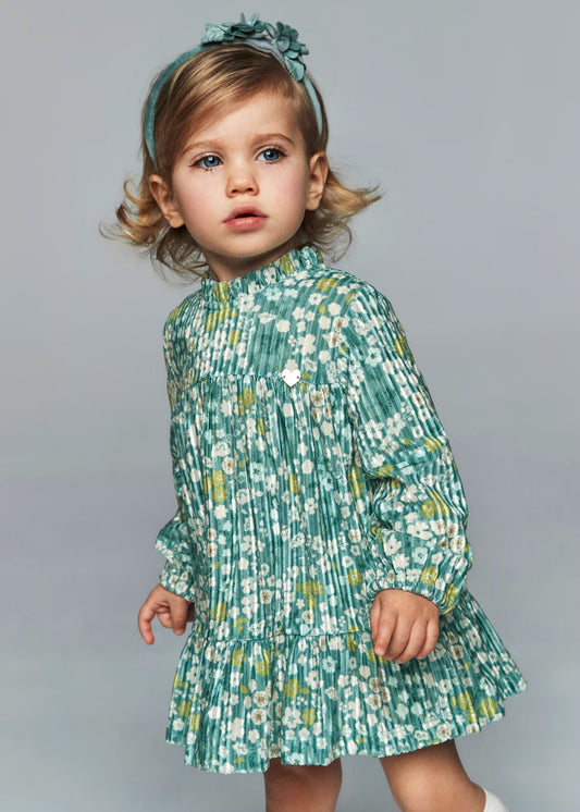 Vestido estampado terciopelo